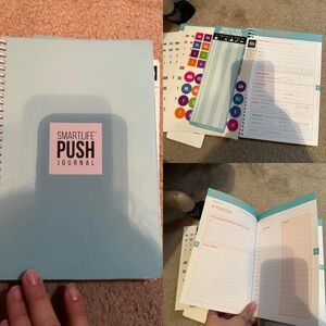 Push Journal- light blue color